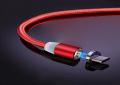 Магнитный кабель для быстрой зарядки 2 в 1 Micro USB +Type C