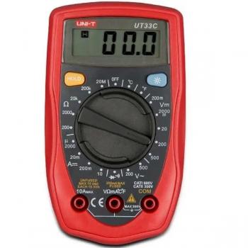 Цифровой мультивольтметр (тестер) UNI-T UT33C с термопарой